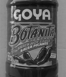 GOYA BOTANITA SNACK HOT SAUCE SALSA PICANTE logo