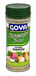 GOYA SAZONADOR TOTAL THE PERFECT SEASONING logo