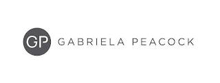 GP GABRIELA PEACOCK logo