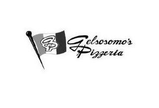 GP GELSOSOMO'S PIZZERIA logo