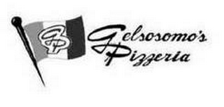 GP GELSOSOMO'S PIZZERIA logo