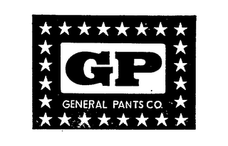 GP GENERAL PANTS CO. logo