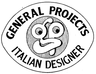 GP GENERAL PROJECTS ITALIAN DESIGNER logo