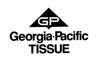 GP GEORGIA-PACIFIC TISSUE logo