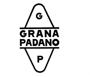 GP GRANA PADANO logo