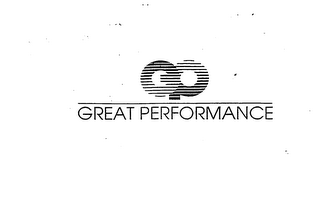 GP GREAT PERFORMANCE logo