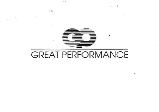 GP GREAT PERFORMANCE logo