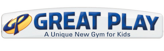 GP GREAT PLAY A UNIQUE NEW GYM FOR KIDS logo