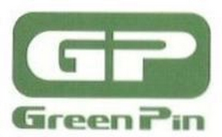 GP GREEN PIN logo