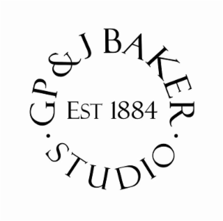 GP & J BAKER · STUDIO · EST 1884 logo