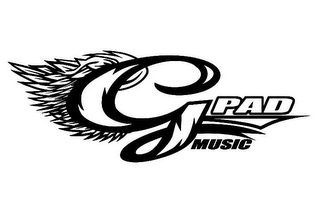 GPAD MUSIC logo