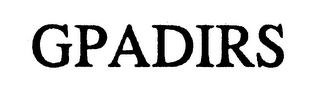 GPADIRS logo