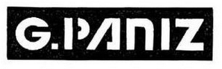 G.PANIZ logo