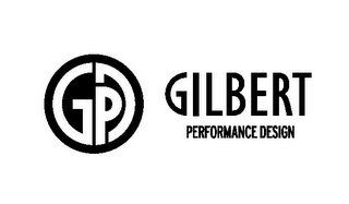 GPD GILBERT PERFORMANCE DESIGN logo