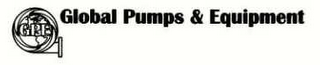 GPE GLOBAL PUMPS & EQUIPMENT logo