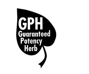 GPH GUARANTEED POTENCY HERB