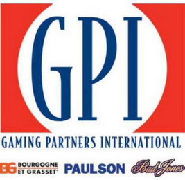 GPI GAMING PARTNERS INTERNATIONAL BG BOURGOGNE ET GRASSET PAULSON BUDJONES logo