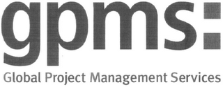 GPMS: GLOBAL PROJECT MANAGEMENT SERVICES logo