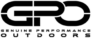 GPO GENUINE PERFORMANCE OUTDOORS logo
