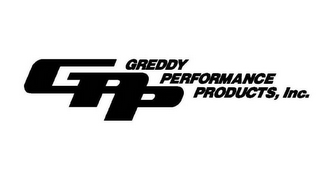 GPP GREDDY PERFORMANCE PRODUCTS, INC. logo