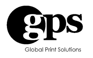 GPS GLOBAL PRINT SOLUTIONS logo
