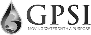 GPSI MOVING WATER WITH A PURPOSE logo