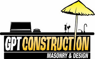 GPT CONSTRUCTION MASONRY & DESIGN logo