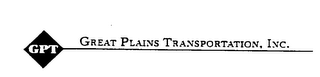 GPT GREAT PLAINS TRANSPORTATION, INC. logo