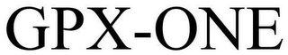 GPX ONE logo