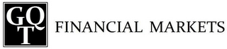 GQT FINANCIAL MARKETS logo