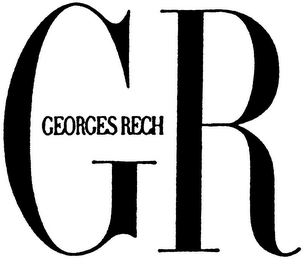 GR GEORGES RECH logo