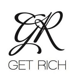 GR GET RICH logo