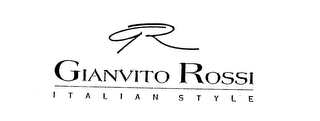GR GIANVITO ROSSI ITALIAN STYLE logo