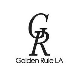 GR GOLDEN RULE LA logo