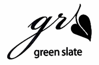 GR GREEN SLATE logo