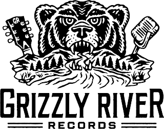 GR GRIZZLY RIVER RECORDS logo
