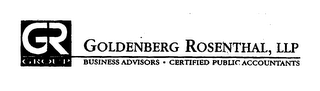 GR GROUP GOLDENBERG ROSENTHAL, LLP BUSINESS ADVISORS CERTIFIED PUBLIC ACCOUNTANTS
