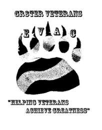 GR8TER VETERANS EVAC "HELPING VETERANS ACHIEVE GREATNESS" logo
