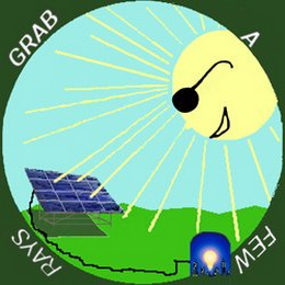 GRAB A FEW RAYS logo
