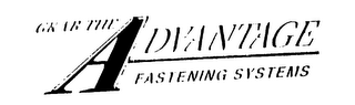 GRAB THE ADVANTAGE FASTENING SYSTEMS logo