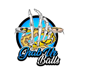 GRAB UR BALLS logo