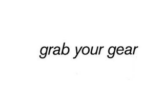 GRAB YOUR GEAR logo