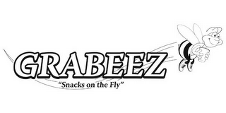 GRABEEZ "SNACKS ON THE FLY" logo