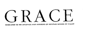 GRACE DEDICATED TO THE LIFESTYLES AND INTERESTS OF MEMPHIS WOMEN OF COLOR logo