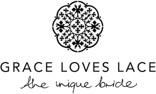 GRACE LOVES LACE THE UNIQUE BRIDE logo