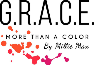 G.R.A.C.E. MORE THAN A COLOR BY MILLIE MAX logo