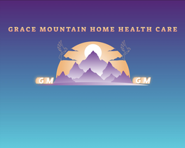 GRACE MOUNTAIN HOME HEALTH CARE GM GM logo