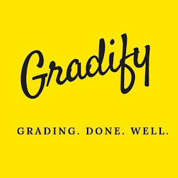GRADIFY GRADING. DONE. WELL. logo
