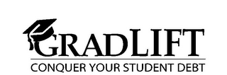 GRADLIFT CONQUER YOUR STUDENT DEBT logo