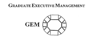 GRADUATE EXECUTIVE MANAGEMENT GEM logo